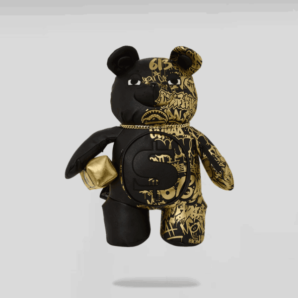 Mochila Sprayground Half Graff Gold Bear