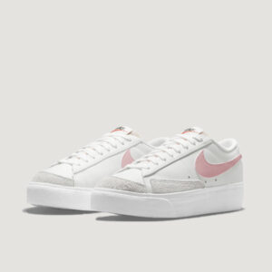 Nike Blazer Low Platform White Pink