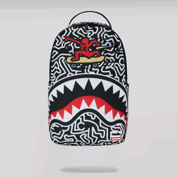 Mochila Sprayground KEITH HARING SKATER SHARK DLXSR BACKPACK