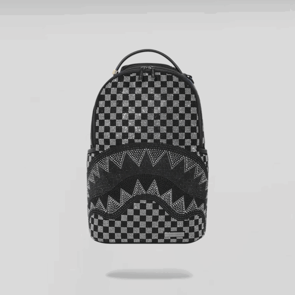 Sprayground Trinity Checkered Shark Backpack
