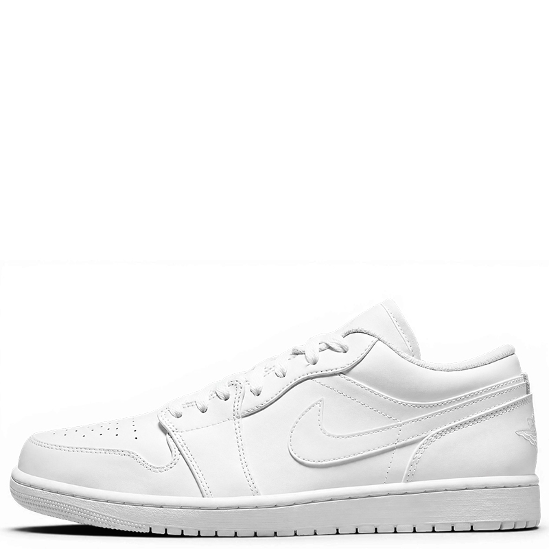 AIR JORDAN RETRO 1 LOW "TRIPLE WHITE"