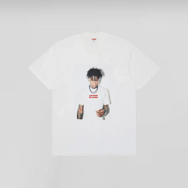 Supreme NBA Youngboy Tee White – Clux