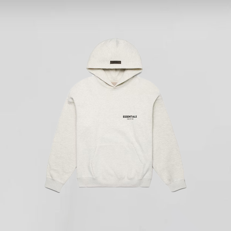 Fear Of God Essentials SS22 Hoodie – Light Oatmeal – Authentic – Sizes XXS To XXL – Pullover