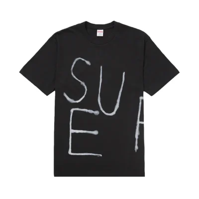 CAMISETA SUPREME CLASSIC PAINTED TEE BLACK