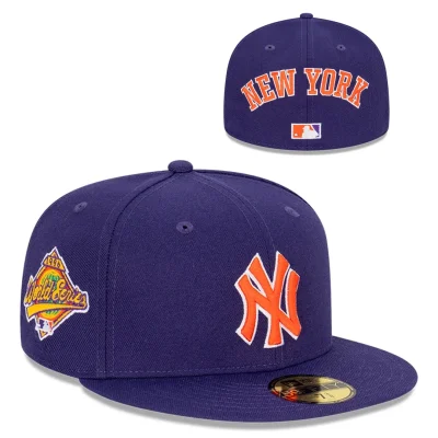 Gorra 59fifty Mlb New York Yankees Nyc Pack Purple