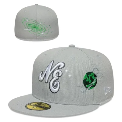 Gorra 59fifty New Era Branded Planet Icon Grey Gris