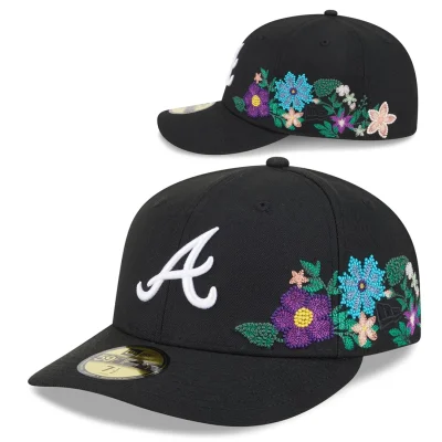 Tonal Florals Black 59FIFTY Fitted